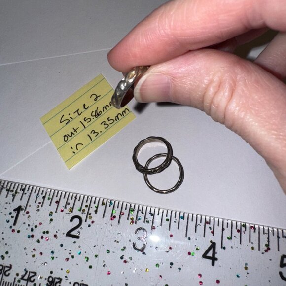 Sterling Silver Celtic Ring, Size 2 - Picture 9 of 14